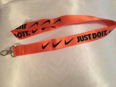 orange nike lanyard